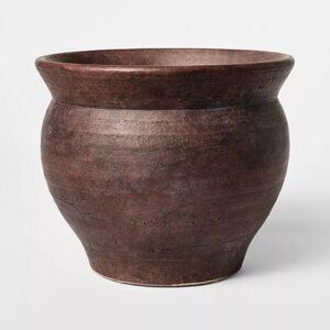 Rustic Vase Planter Brown - Threshold Studio McGee, Target‎ Fall 2025